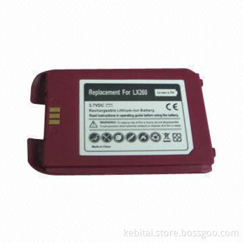 Mobile Phone Battery, Suitable for LG LX260, with 1,700mAh High Capacity
